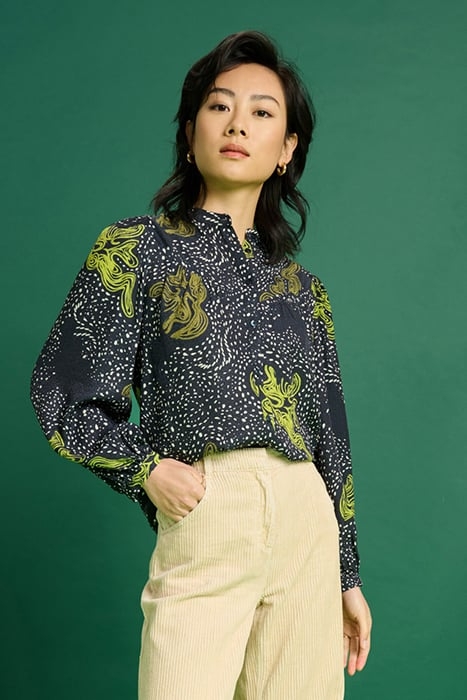 BLOUSE - ETERNITY BLUE 1