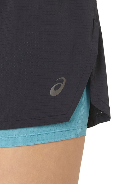 FUJITRAIL 2-N-1 SHORT PERFORMANCE BLACK/GRIS BLUE 7