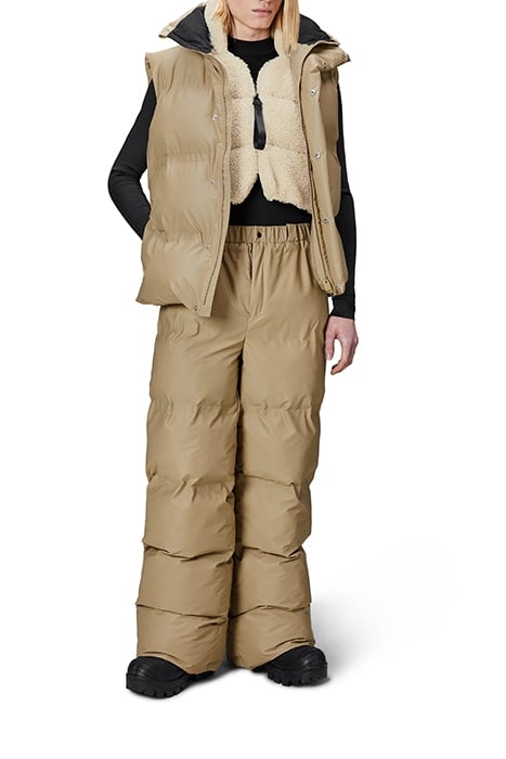 UNISEX BATOR PUFFER VEST SAND 5