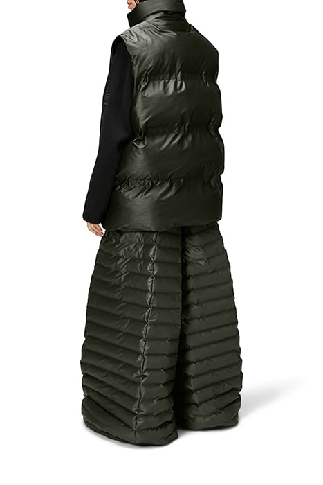 UNISEX BATOR PUFFER VEST GREEN 2