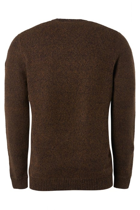 PULLOVER CREWNECK SOFT STRETCH CARAMEL 5