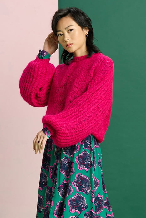 PULLOVER - FIERY PINK 4