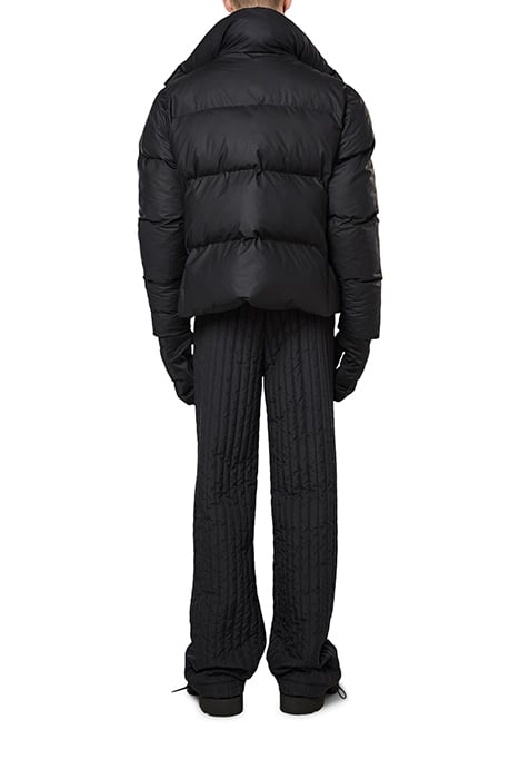 UNISEX BOXY PUFFER JACKET BLACK 4