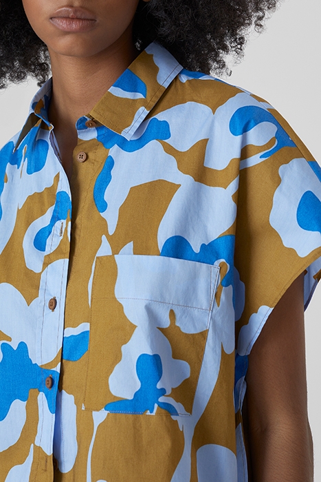 SHORT SLEEVE SHIRTS & BLOUSES OCEANIC BLUE 5