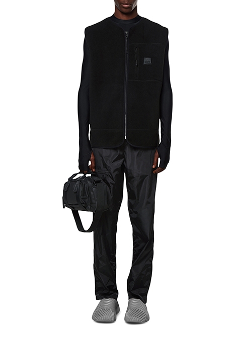 UNISEX FLEECE VEST BLACK 6