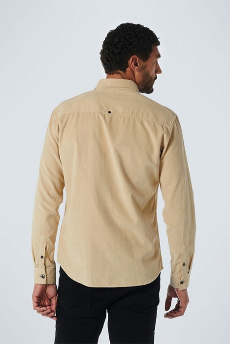 SHIRT CORDUROY SOLID STONE 2