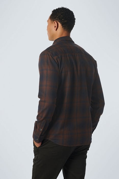 SHIRT CHECK BROWN 2