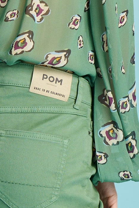 JEANS - KATE FLARE MYTHICAL GREEN 6