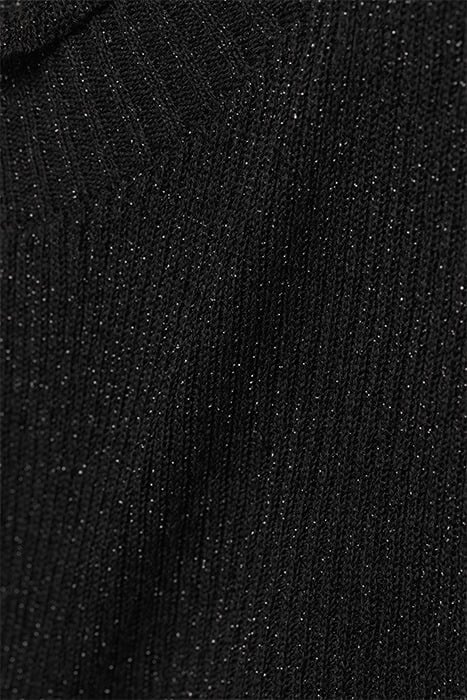 METAL KNITTED TOP BLACK 5