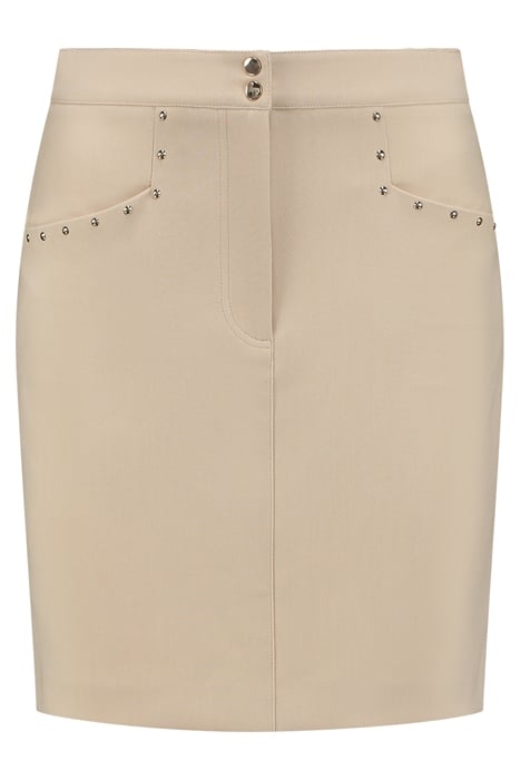 MADY MINI SKIRT TAUPE 1