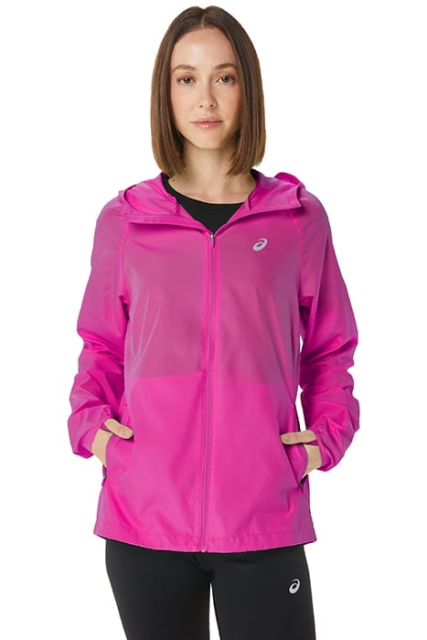 RUN HOOD JACKET PINK GLO 1