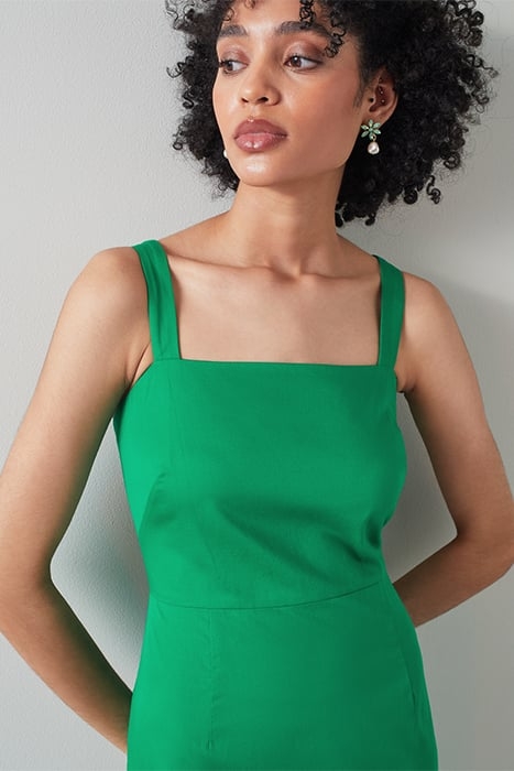 DR ESSIE - STRAPPY COTTON FERN GREEN 6