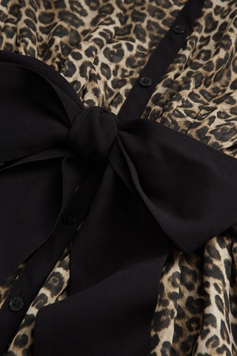 LONG LEO DRESS VISCOSE GGT LEOPARD 7