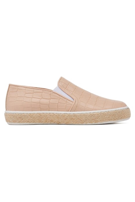 JULIANA - SLIP ON TRAINER NUDE 1