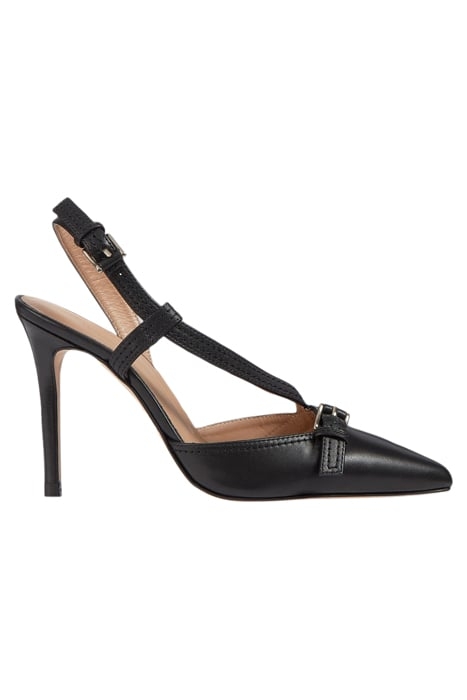 ANNETTE - BUCKLE STITCH BLACK 1