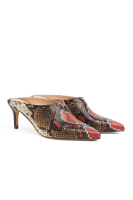 HETTIE LOW HEEL MULE NATURAL 2