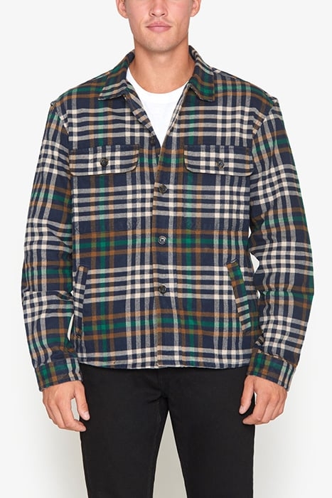 SIEVEN CHECK GREEN TREE TOP 1