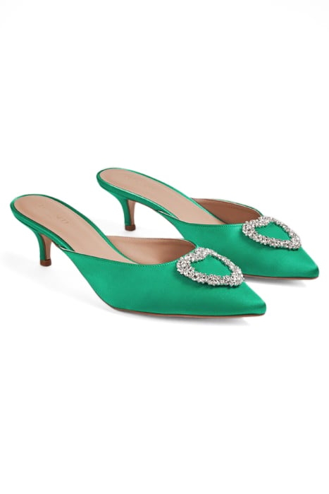 OC ESTELLA HEART CRYSTAL GREEN 2