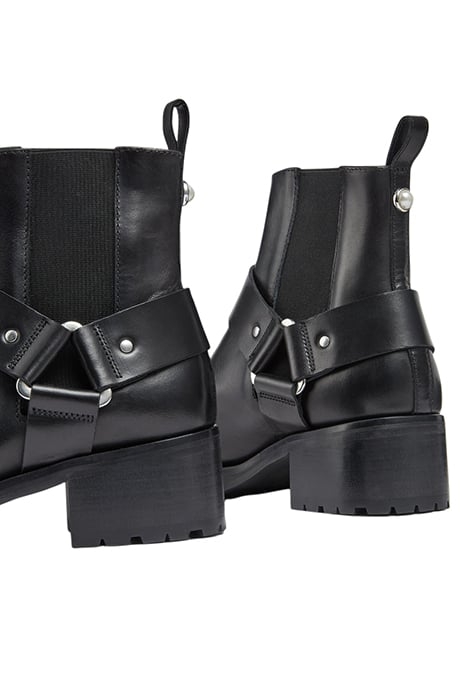 RUE - BIKER BOOT BLACK 4