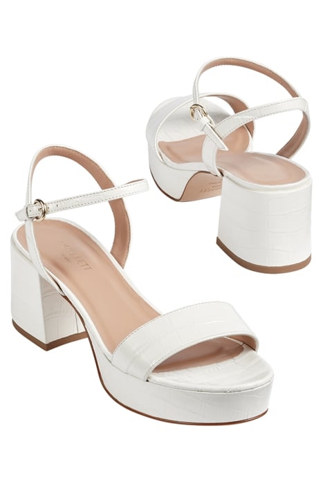 FS AMIA OPEN TOE BLOCK WHITE 3