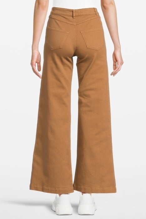 CAMEL FLARED JEANS 2