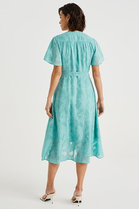 DRESS MID LENGTH LIGHT BLUE 3