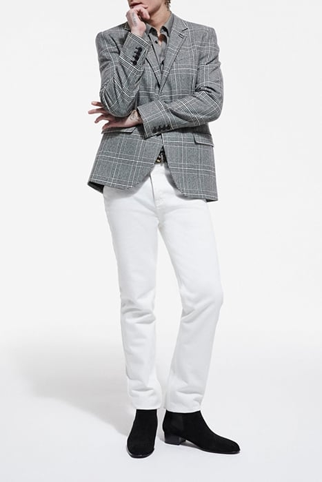 JACKET ONLY 2 BUTTONS BLACK WHITE 2