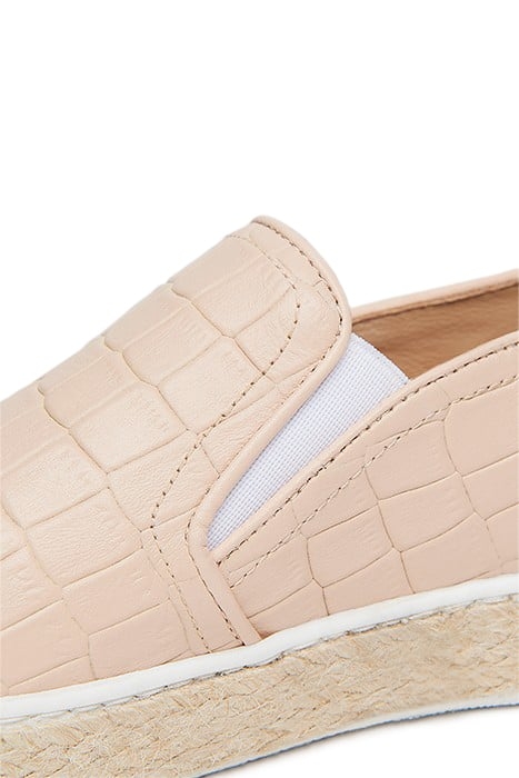 JULIANA - SLIP ON TRAINER NUDE 4