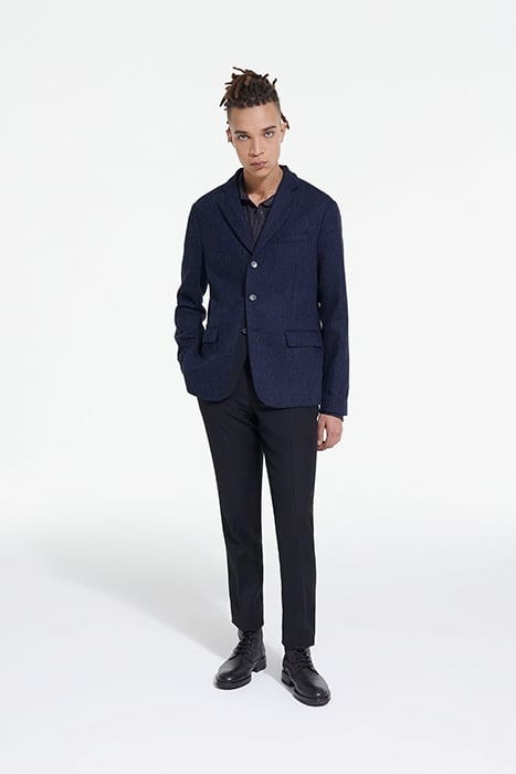 JACKET ONLY ZIG ZAG PATTERN NAVY 3