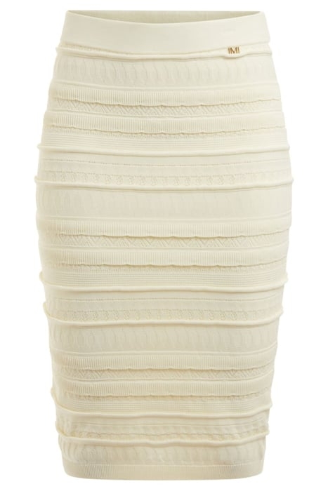 FLIRT SWEATER SKIRT PALE PEARL 4