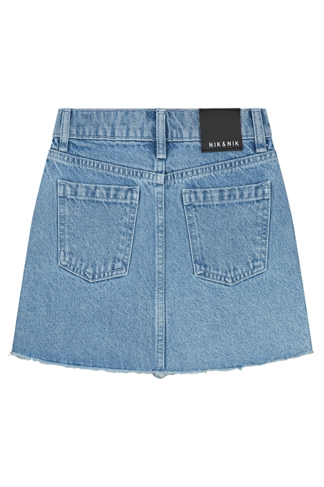 FERALA DENIM SKIRT LIGHT DENIM 2
