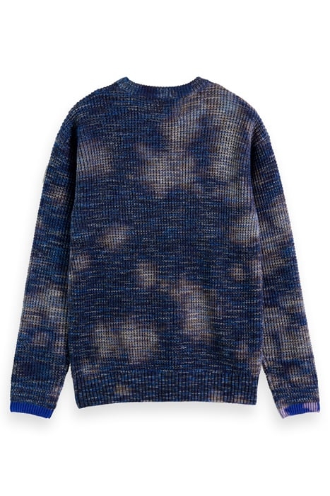 CREW NECK MELANGE NAVY BLUE 2