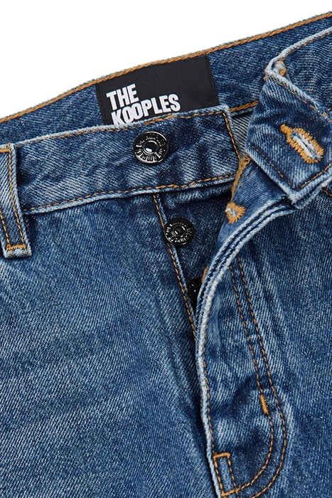 BLUE STRAIGHT JEANS BLUE DENIM 6