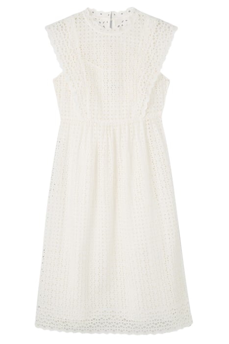 DR LAILA BRODERIE DRESS WHITE 3