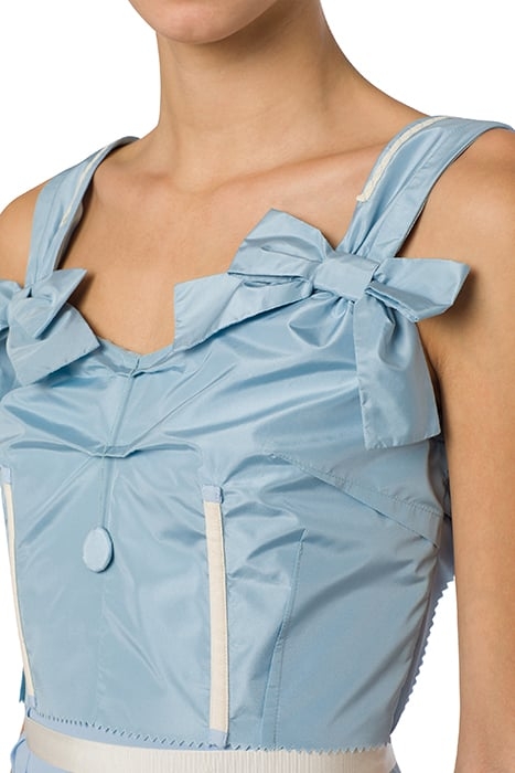 INSIDE OUT GEORGETTE DRESS BLUE 4