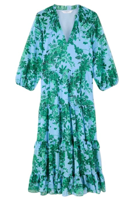 DR ELEANOR PETITE DRESS BLUE 4