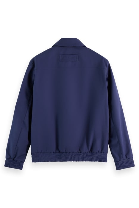 BONDED COACH JACKET WITH COLOURED BACKER NAVY BLUE 2