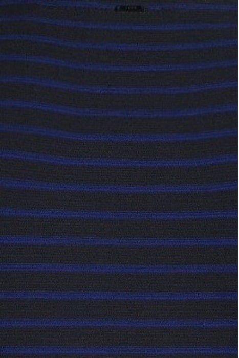 NAVY T-SHIRT WITH BLUE STRIPES NAVY 5