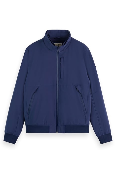 HOODED COLOURBLOCK JACKET NAVY BLUE 3