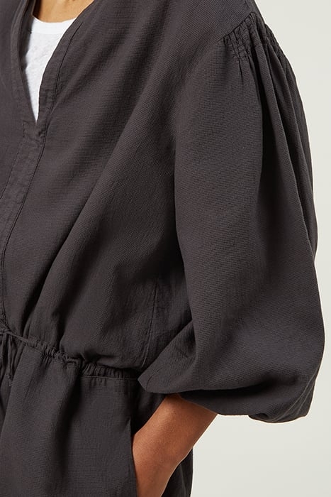 TUNIC DRESS WAFFLE GREY RAVEN 5