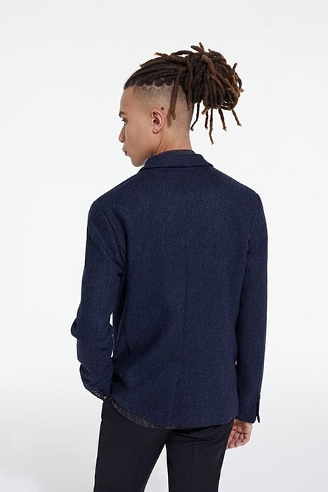 JACKET ONLY ZIG ZAG PATTERN NAVY 2