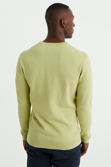 PULLOVER PASTEL GREEN 2