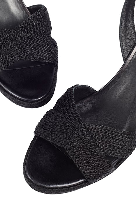 CS SANTANA ROPE SANDAL BLACK 4