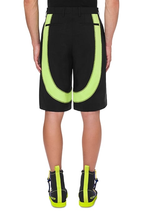 BERMUDA MOSCHINO SURF LOGO BLACK 2