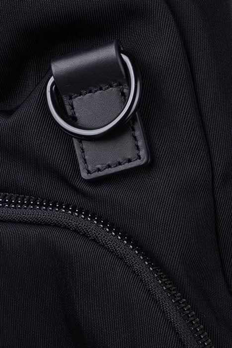 BLACK NYLON WEEKEND BAG BLACK 4