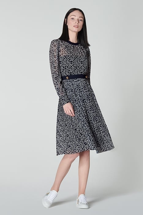 DR DENEUVE ROPE PRINT MIDNIGHT 1