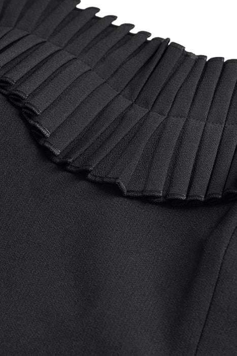 BUSTIER JUMPSUIT WITH PLEATED DETAIL BLACK 6