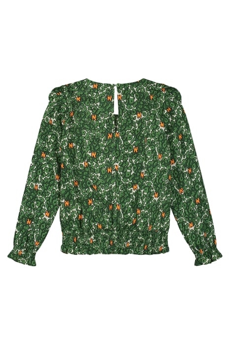 IRENE BLOUSE SAHARA GREEN 2