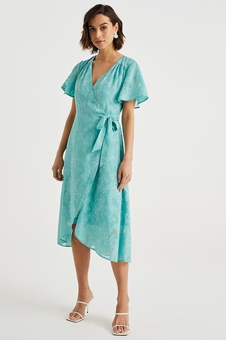 DRESS MID LENGTH LIGHT BLUE 1