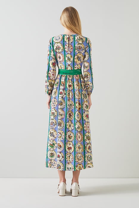 DR ERICA PLATES DRESS MULTI 2